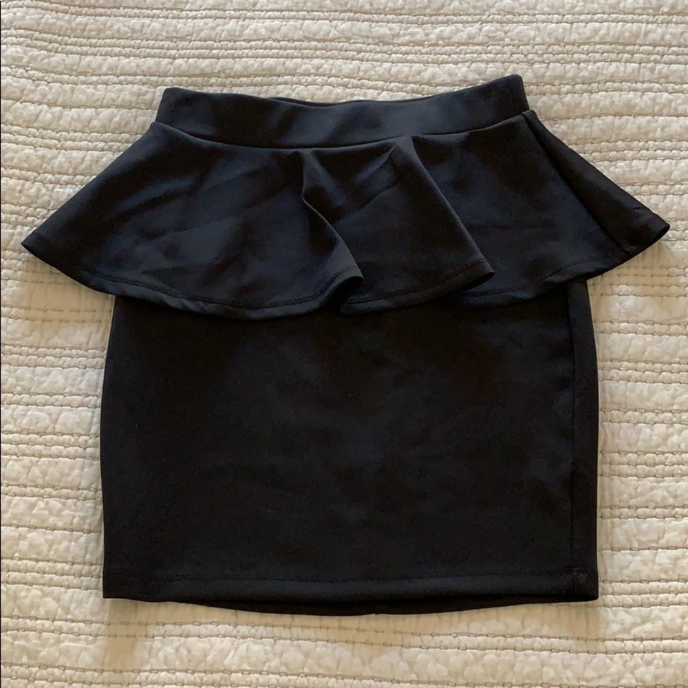 BeBe peplum skirt